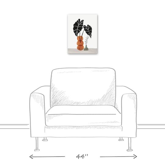 Tropical Arrangements 12" x 16" Canvas Wall Art